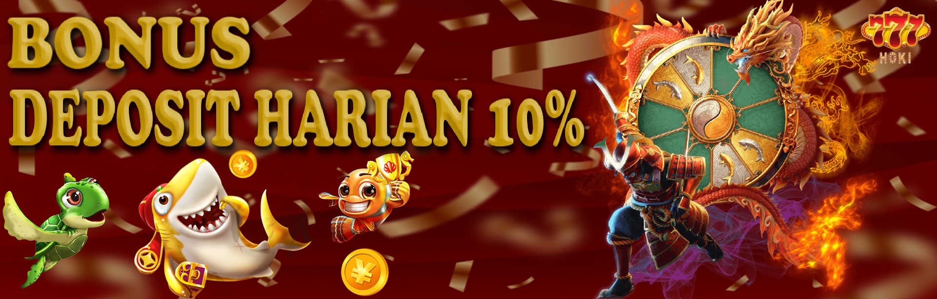 BONUS DEPOSIT HARIAN 10%