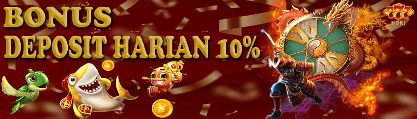 BONUS HARIAN 10%